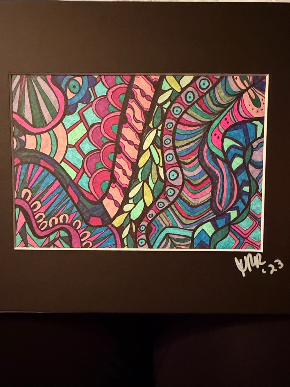 Original Intuitive Abstract Drawing